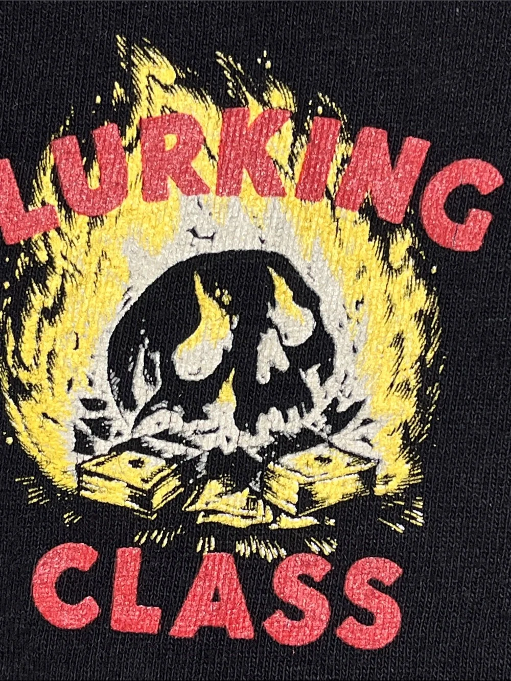 Lurking Class Sketchy Tank Trust No Suits Graphic Tee Black XXL Skull Devil